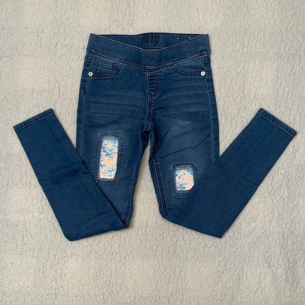 Justice Pull-on Jean Leggings
